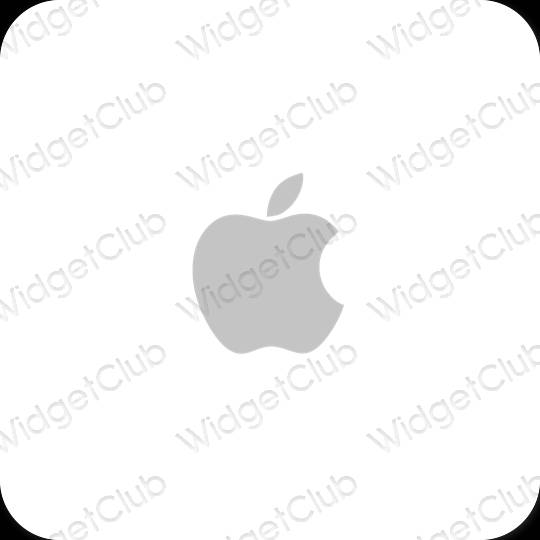 Esthetische Apple Store app-pictogrammen