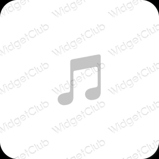 Estética Apple Music iconos de aplicaciones