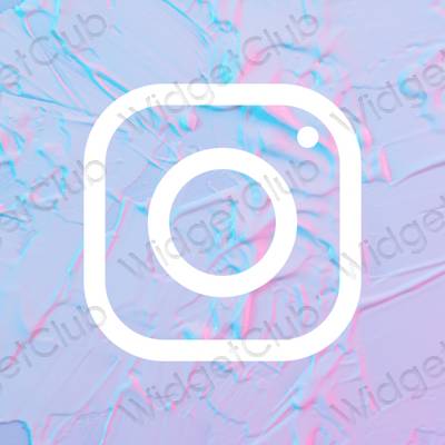 Æstetiske Instagram app-ikoner