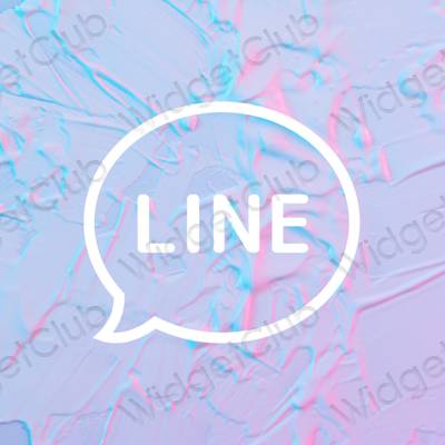 LINE おしゃれアイコン画像素材