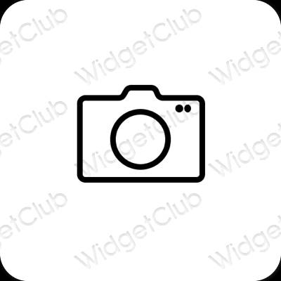 Aesthetic Camera app icons