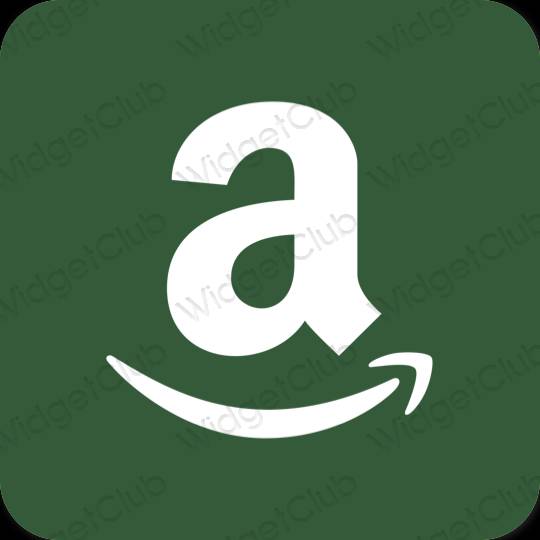 Ästhetische Amazon App-Symbole