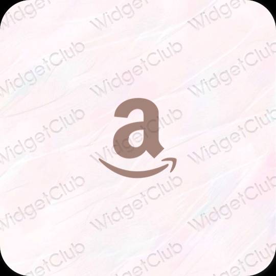 אֶסתֵטִי חום Amazon סמלי אפליקציה