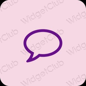 جمالية Messages أيقونات التطبيقات