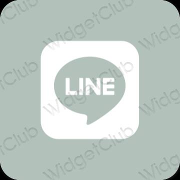 LINE おしゃれアイコン画像素材