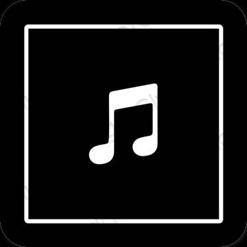 Ästhetische Apple Music App-Symbole