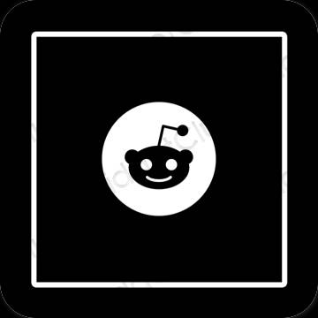 Aesthetic Reddit app icons