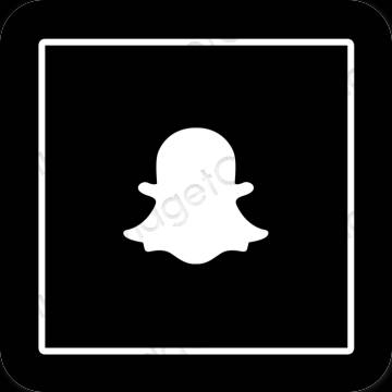 Aesthetic snapchat app icons