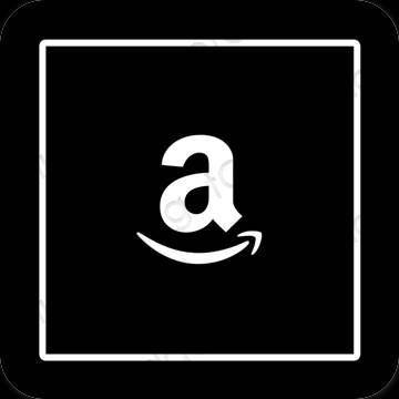 Esthetische Amazon app-pictogrammen