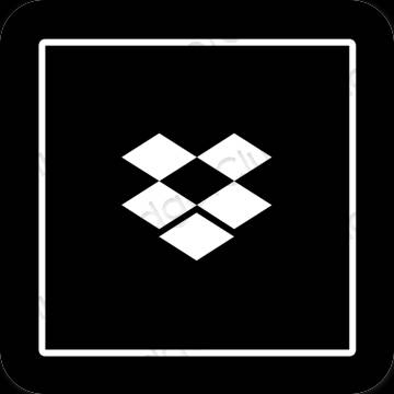 Estetiska Dropbox appikoner