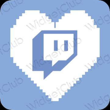 Æstetiske Twitch app-ikoner