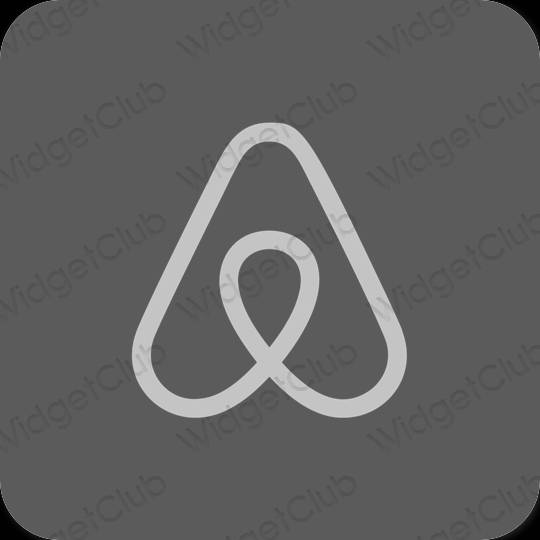 جمالية Airbnb أيقونات التطبيقات