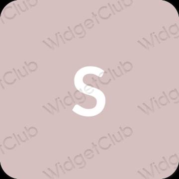 Ästhetisch Pastellrosa SHEIN App-Symbole