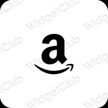 Ästhetische Amazon App-Symbole