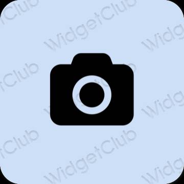 Estetico porpora Camera icone dell'app