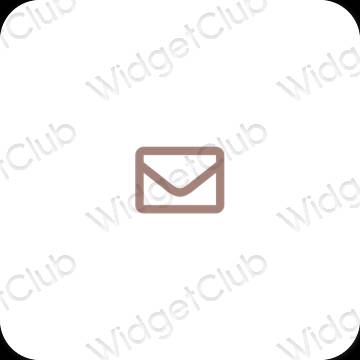 جمالية Mail أيقونات التطبيقات