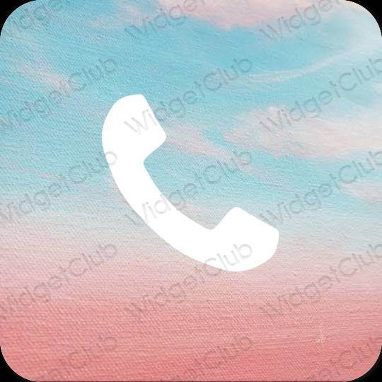 جمالية Phone أيقونات التطبيقات