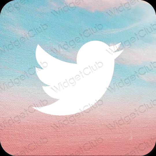 نمادهای برنامه زیباشناسی Twitter