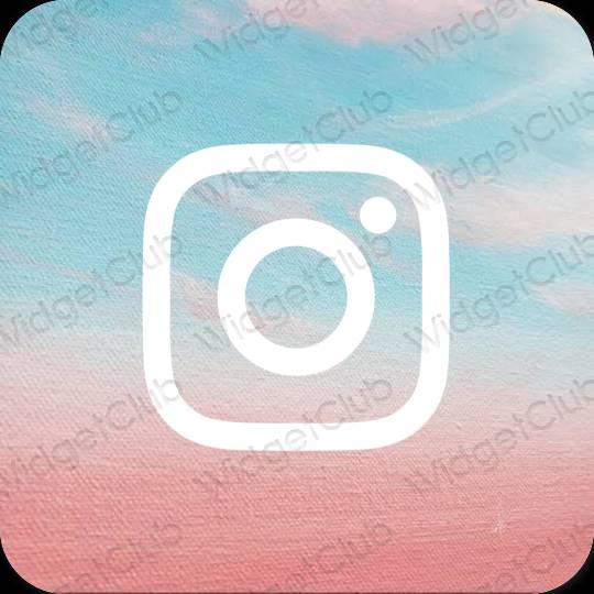 Æstetiske Instagram app-ikoner