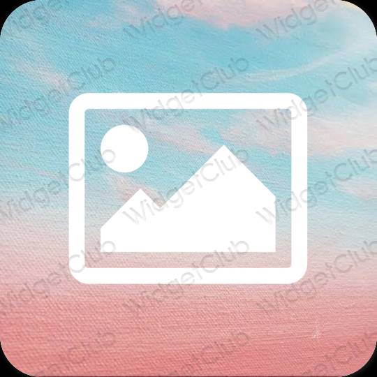 Ästhetische Photos App-Symbole