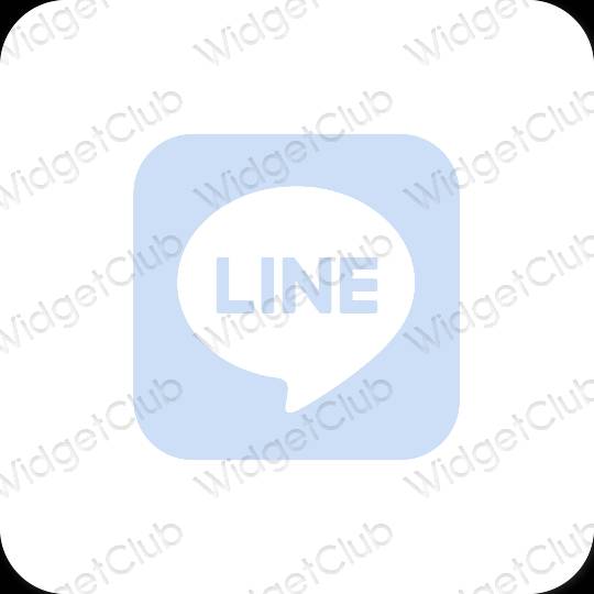 نمادهای برنامه زیباشناسی LINE