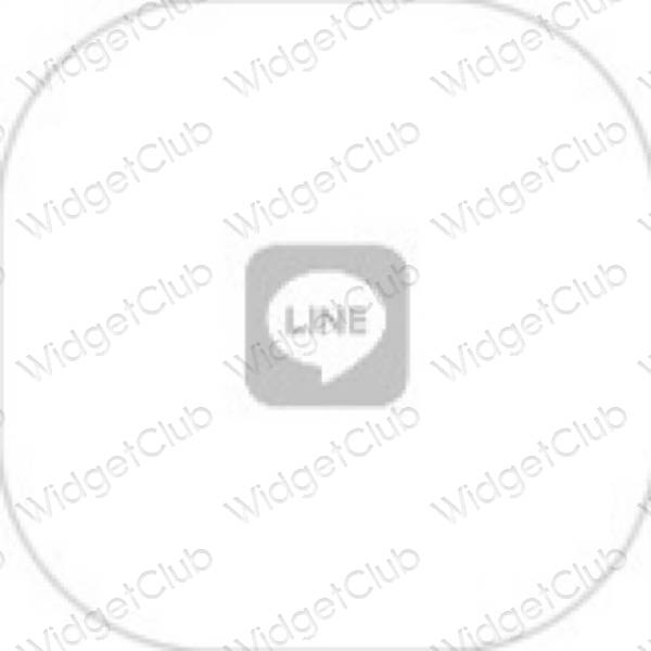 جمالية LINE أيقونات التطبيقات