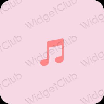 Biểu tượng ứng dụng Apple Music thẩm mỹ