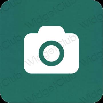 Esthetische Camera app-pictogrammen