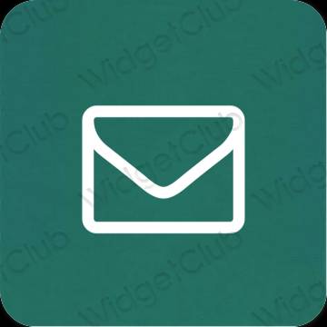 Icônes d'application Mail esthétiques