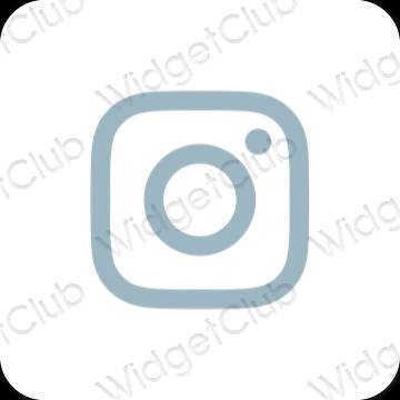 Icônes d'application Instagram esthétiques