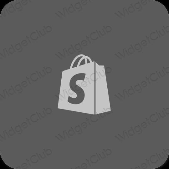 Aesthetic Shopify app icons