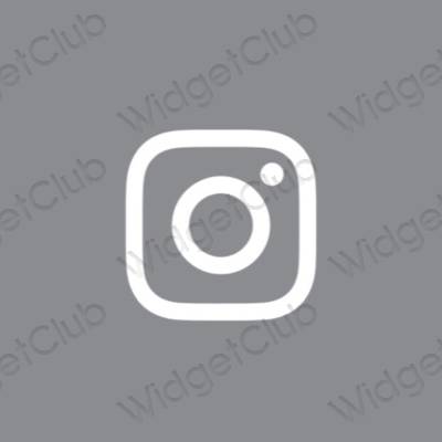 Estetické ikony aplikací Instagram