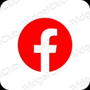 نمادهای برنامه زیباشناسی Facebook