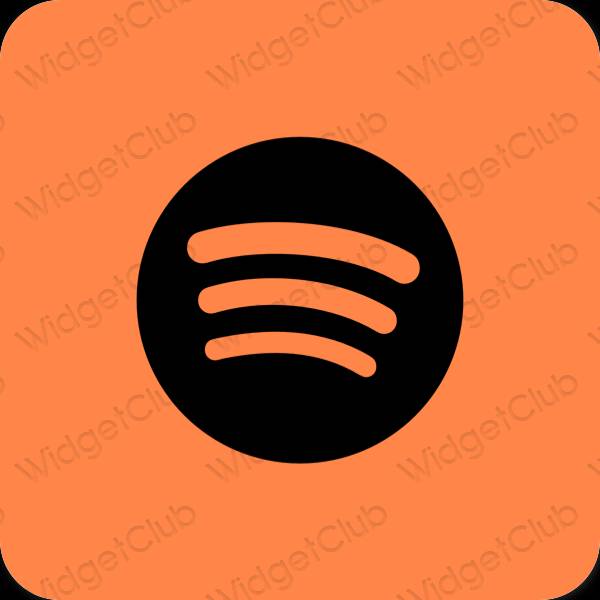 Icônes d'application Spotify esthétiques