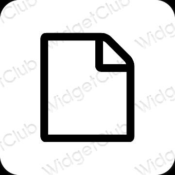 Icone delle app Files estetiche