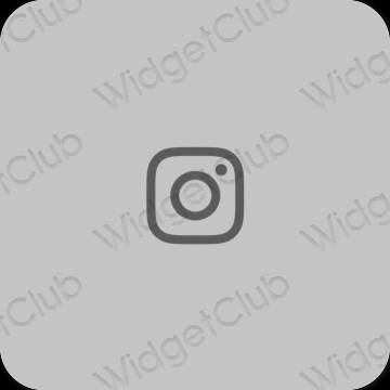 Estetické ikony aplikací Instagram