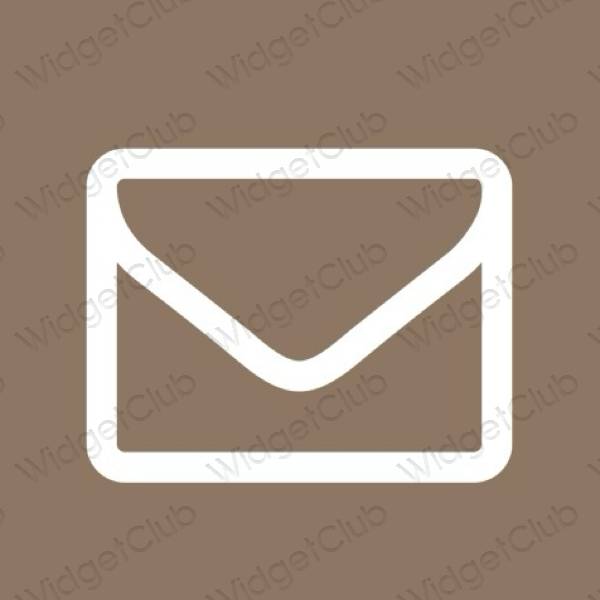 نمادهای برنامه زیباشناسی Mail