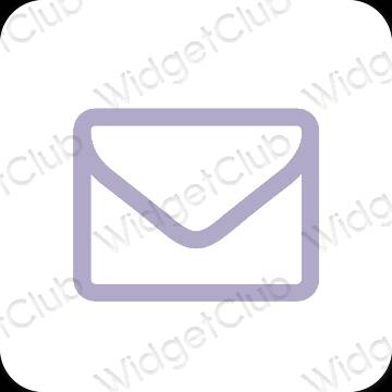 Ästhetische Mail App-Symbole