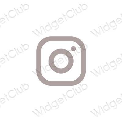 Æstetiske Instagram app-ikoner