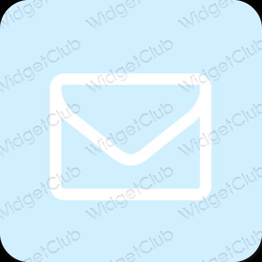 Estetico porpora Mail icone dell'app