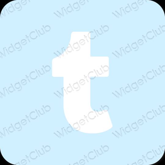Estetický nachový Tumblr ikony aplikací