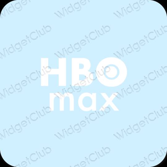 Estetické Fialová HBO MAX ikony aplikácií