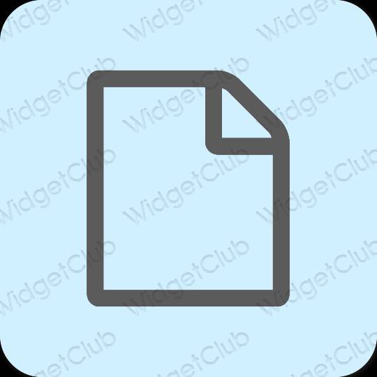 אֶסתֵטִי סָגוֹל Notes סמלי אפליקציה