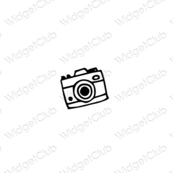 Aesthetic Camera app icons