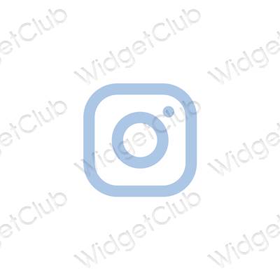 جمالية Instagram أيقونات التطبيقات