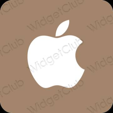 Esthetische Apple Store app-pictogrammen