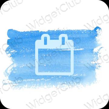 Esthetische Calendar app-pictogrammen