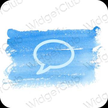 Esthetische Messages app-pictogrammen