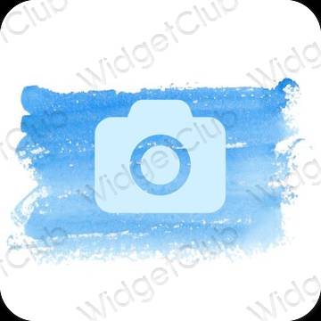 Esthetische Camera app-pictogrammen