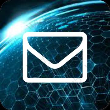 Ästhetische Mail App-Symbole